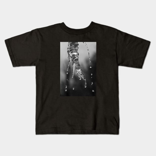 Hand Ice Alien Kids T-Shirt by Karotene